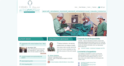 Desktop Screenshot of cedars-jaih.com